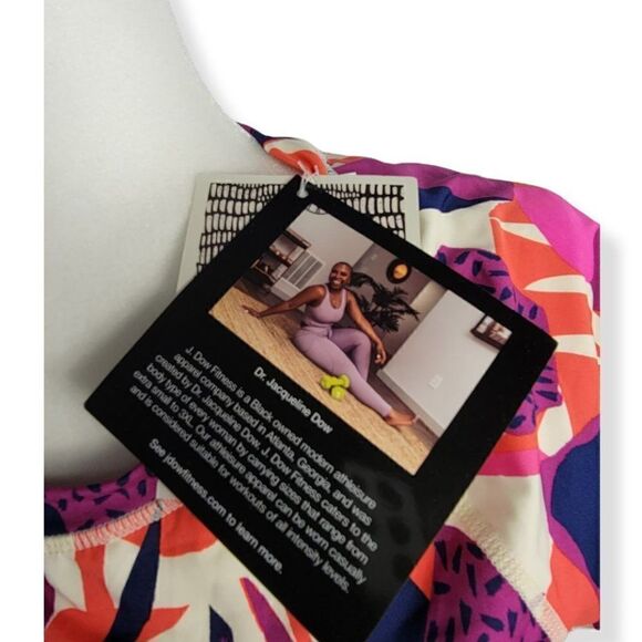 J.Dow Fitness Short Sleeve Crop Top Large - Picture 5 of 6